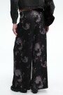 PANT RELAXED PRINT Negro