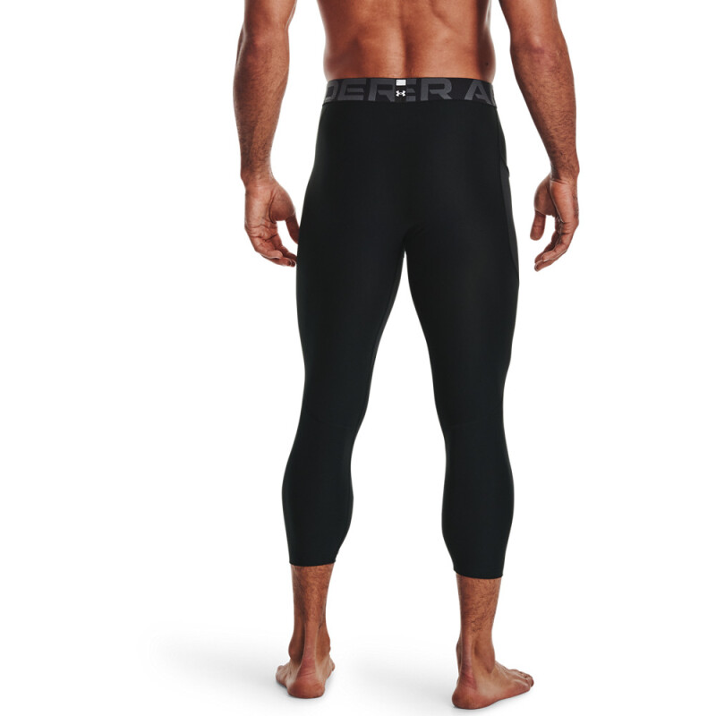 UA HG Armour 3/4 Legging-BLK BLK-001