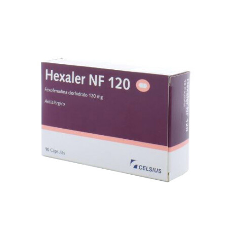 Hexaler 120 Nueva Fórmula 10 Comprimidos Hexaler 120 Nueva Fórmula 10 Comprimidos