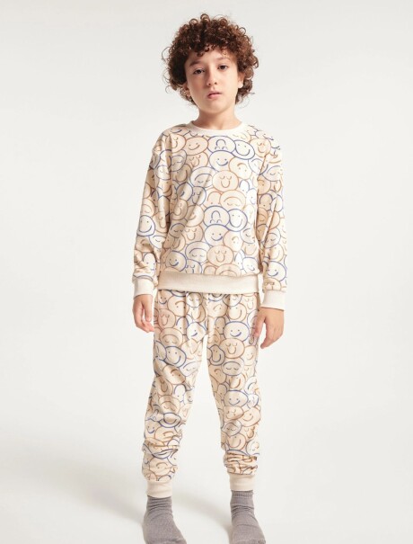PIJAMA INFANTIL ESTAMPADO MULTICOLOR