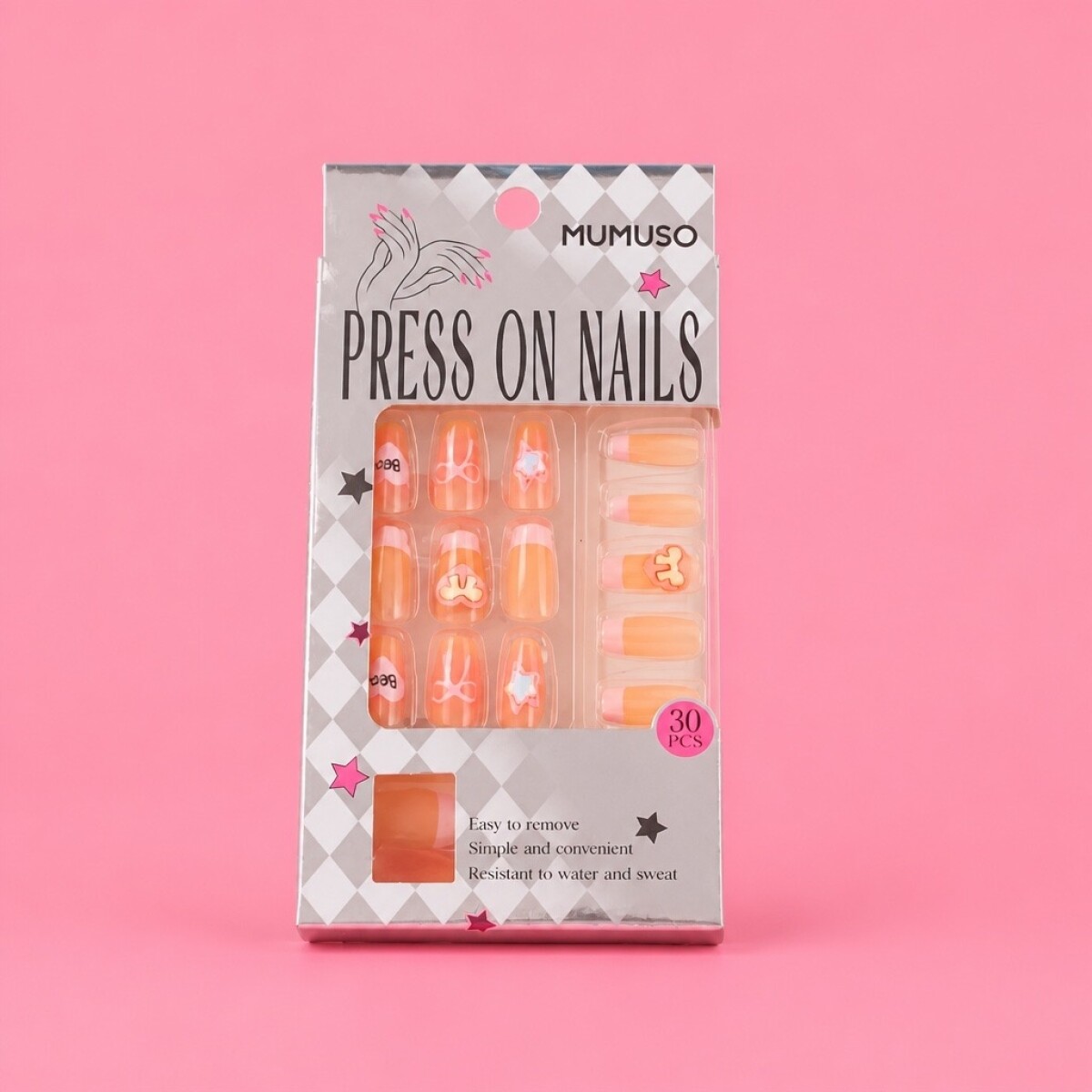 UÑAS POSTIZAS PRESS ON COLECCIÓN MOONLIGHT (DULCE TENTACIÓN) 