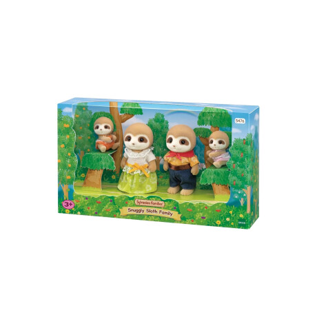 Familia De Perezosos Sylvanian Families +3 5476 Familia De Perezosos Sylvanian Families +3 5476