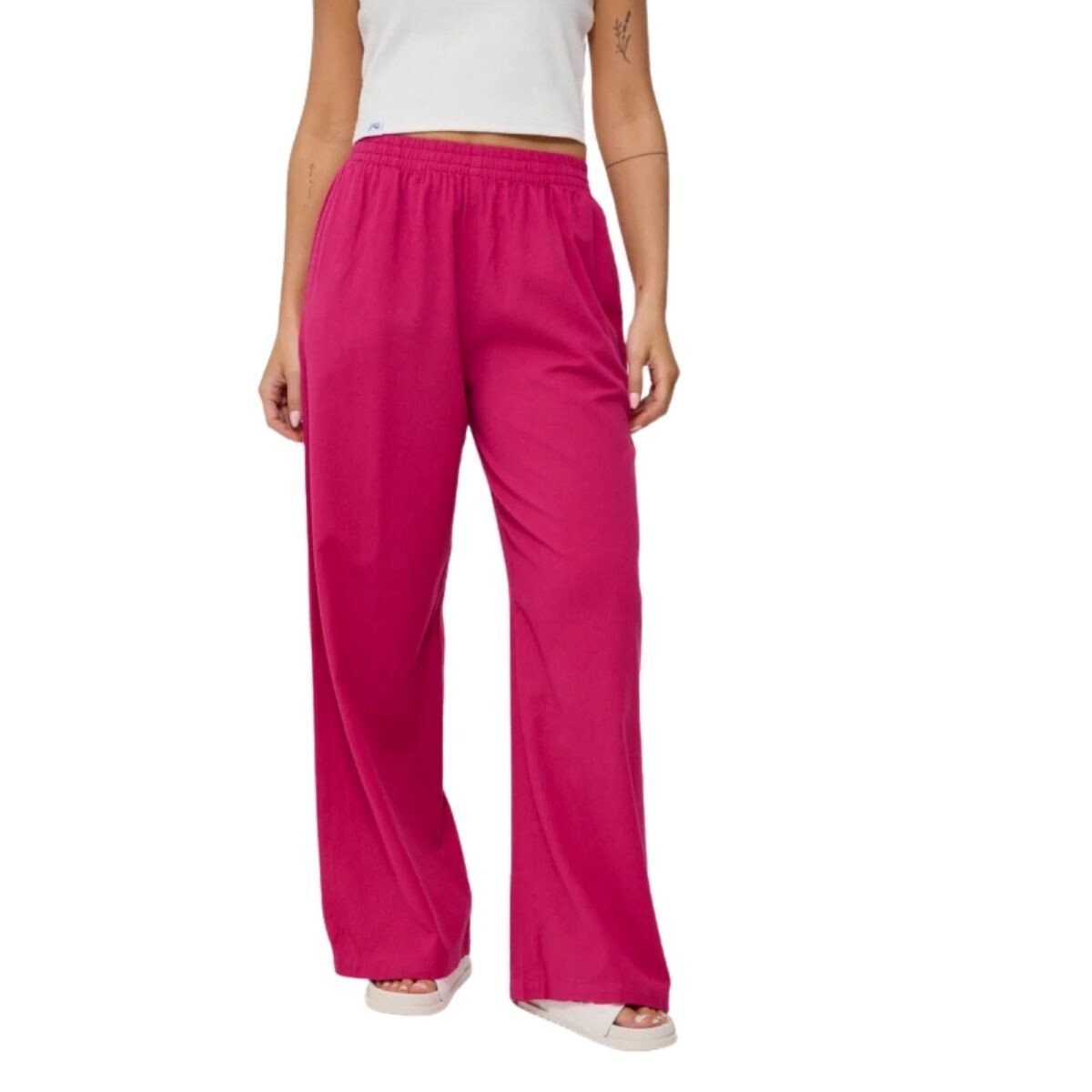 PANTALON LEORA S-XL - FUCSIA 