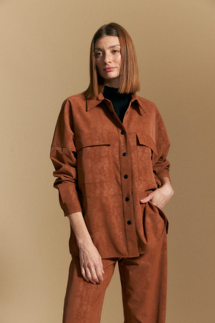 SOBRECAMISA PHIL Caramelo