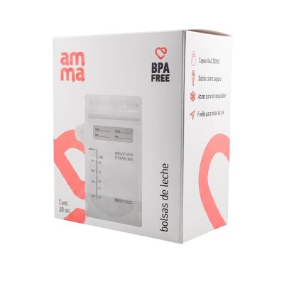 Bolsas Para Almacenar Leche Materna Amma 30 Uds. Bolsas Para Almacenar Leche Materna Amma 30 Uds.