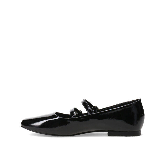 Balerinas de Mujer Miss Carol NOLIX con doble tira Negro