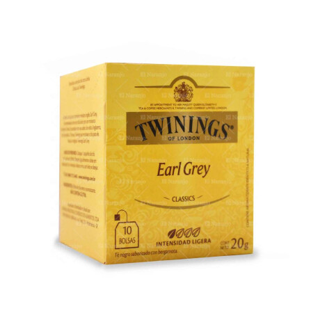 Té Twinings 10 sobres Earl Grey