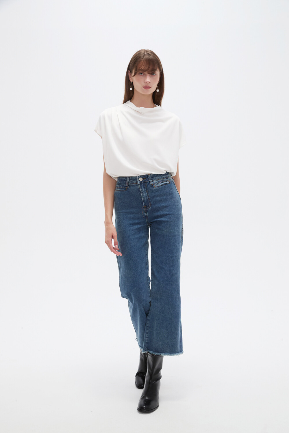 Pantalon Sohan Azul Grisaceo