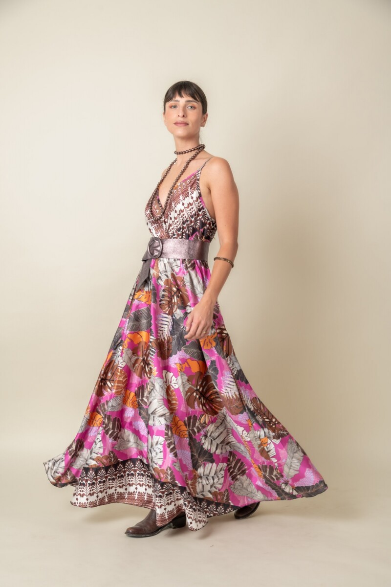 VESTIDO SHEET - Fucsia 