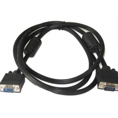 Cable VGA Monitor 5 Metros Negro con Filtros 001