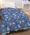 Acolchado Infantil Stitch 1 Plaza 100% Microfibra Stitch