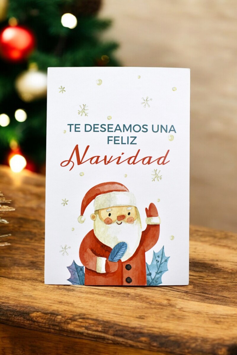 Tarjeta navidad 10x15 cm - DISEÑO 13 