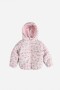 Campera puffer básica ROSA