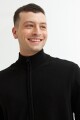 Campera liviana con cierre NEGRO