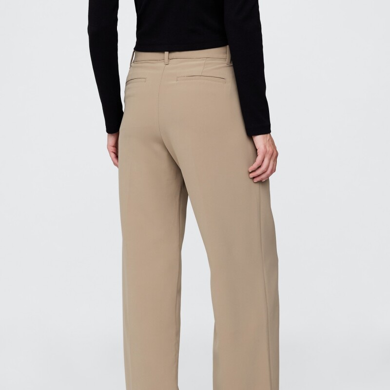 365 LR WIDE LEG - TRIBECA TWILL BEACHWOOD