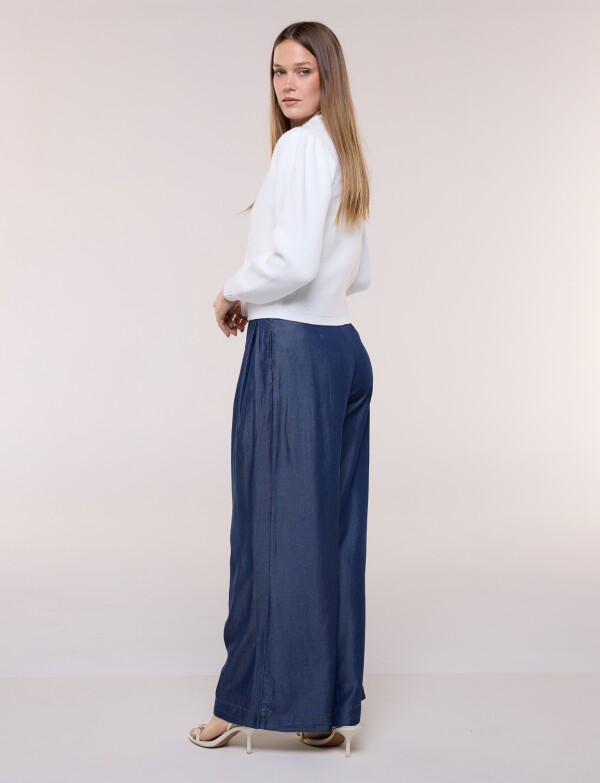 Cardigan Botones Forrados BLANCO