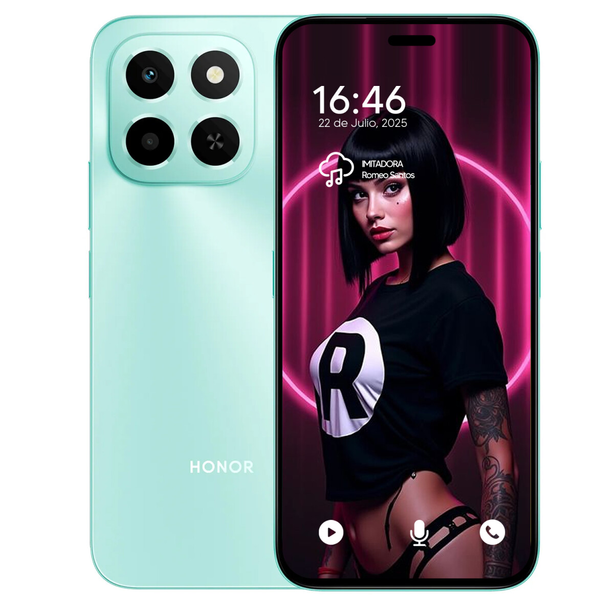 Honor X6c 6gb/256gb 4g - AZUL 