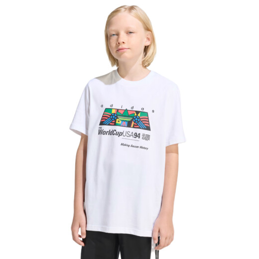 Remera Adidas Lo Gfx Niño - Blanco Remera Adidas Lo Gfx Niño - Blanco