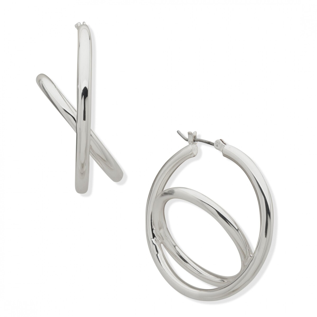 Aros 38MM Orbital Hoop Click It - Silver 