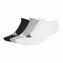 Medias Adidas Liner Socks 3 Pack Unisex White