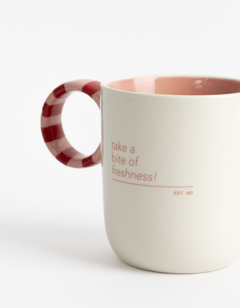 Artículos cocina Taza De Cerámica Frutillas - Combinacion Multicolor