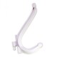 GINYPLAS ACCESORIO PARA BAÑO PERCHA DOBLE BLANCA Ginyplas Accesorio Para Baño Percha Doble Blanca
