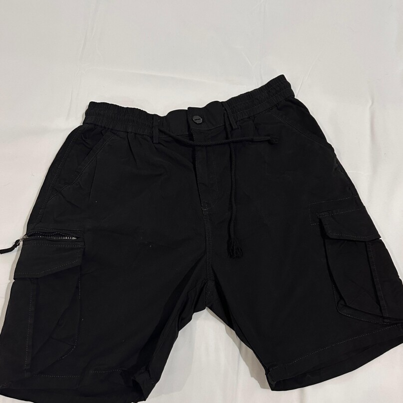 BERMUDA BAGGY KARGO NEGRA BERMUDA BAGGY KARGO NEGRA