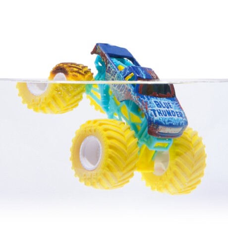Vehiculo Monster Jam 58810 Cambio de Color 1:64 BLUE-THUNDER