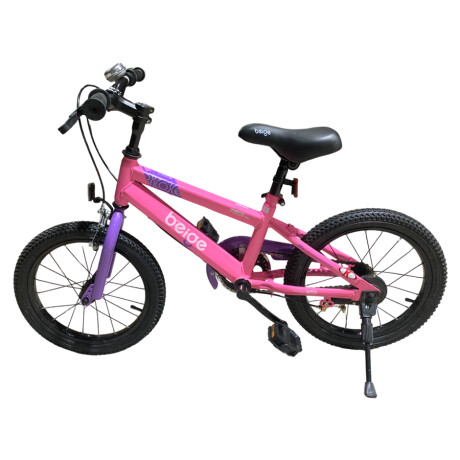 Bicicleta Niño Marca Beige Rodado 16 Rosa-Violeta ROSA-VIOLETA