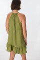 Vestido Lola Verde Militar