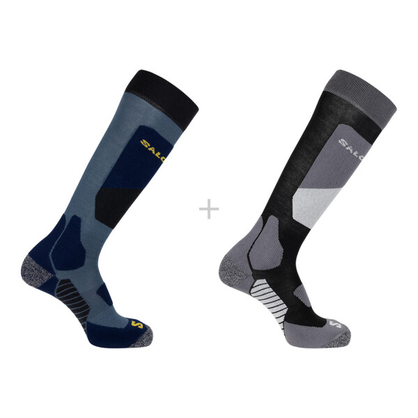 Salomon Medias S/Access 2 PACK Unisex - Negro Negro