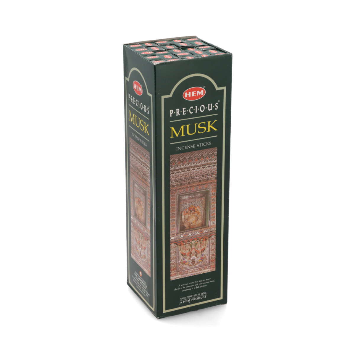 INCIENSO HEM CAJA DE CARBÓN X25 - Precioso Musk 
