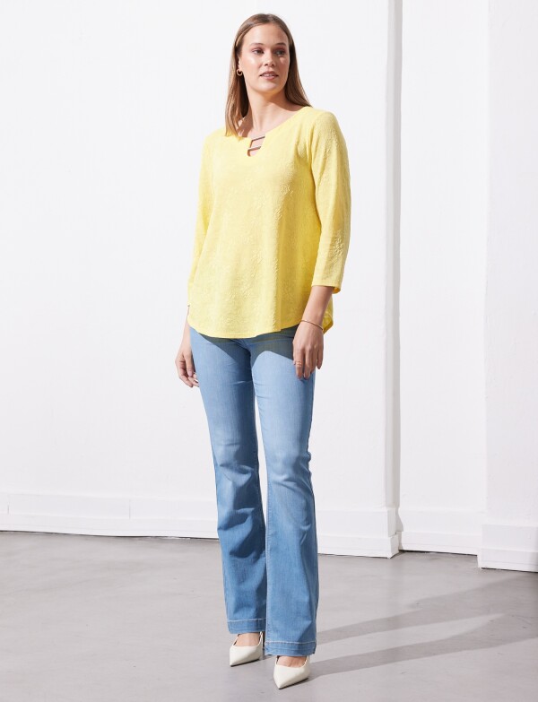 Blusa Labrada AMARILLO