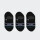 Medias Stance Sero no Show Pack x 3 Negro