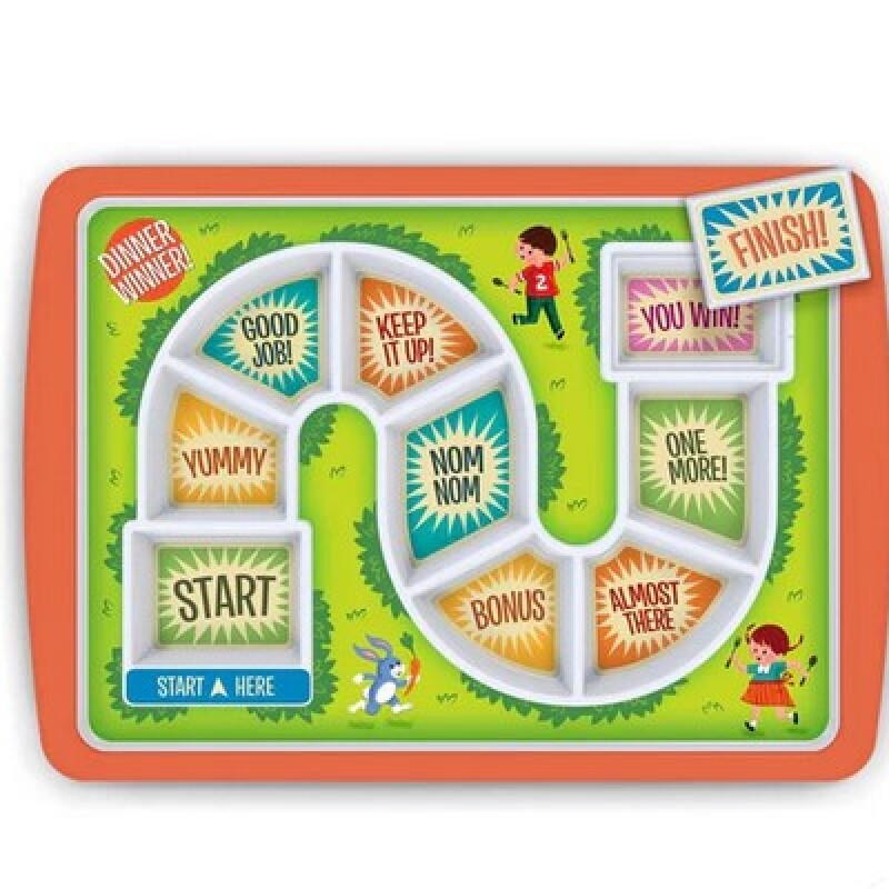 Plato para niños con juego de laberinto Classic