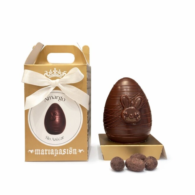 Huevo Pascua Liso S Amargo 58% SIN AZÚCAR Huevo Pascua Liso S Amargo 58% SIN AZÚCAR