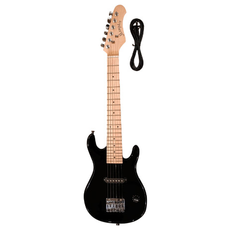 Guitarra Eléctrica Infantil Memphis Geippk Black Guitarra Eléctrica Infantil Memphis Geippk Black