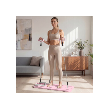 Tabla de Pilates Plegable Randers ARG-920-R Rosa Tabla de Pilates Plegable Randers ARG-920-R Rosa