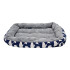 Cucha Cama Colchón Puff Perro Gato Mascota 40x30 Variante Ballenas