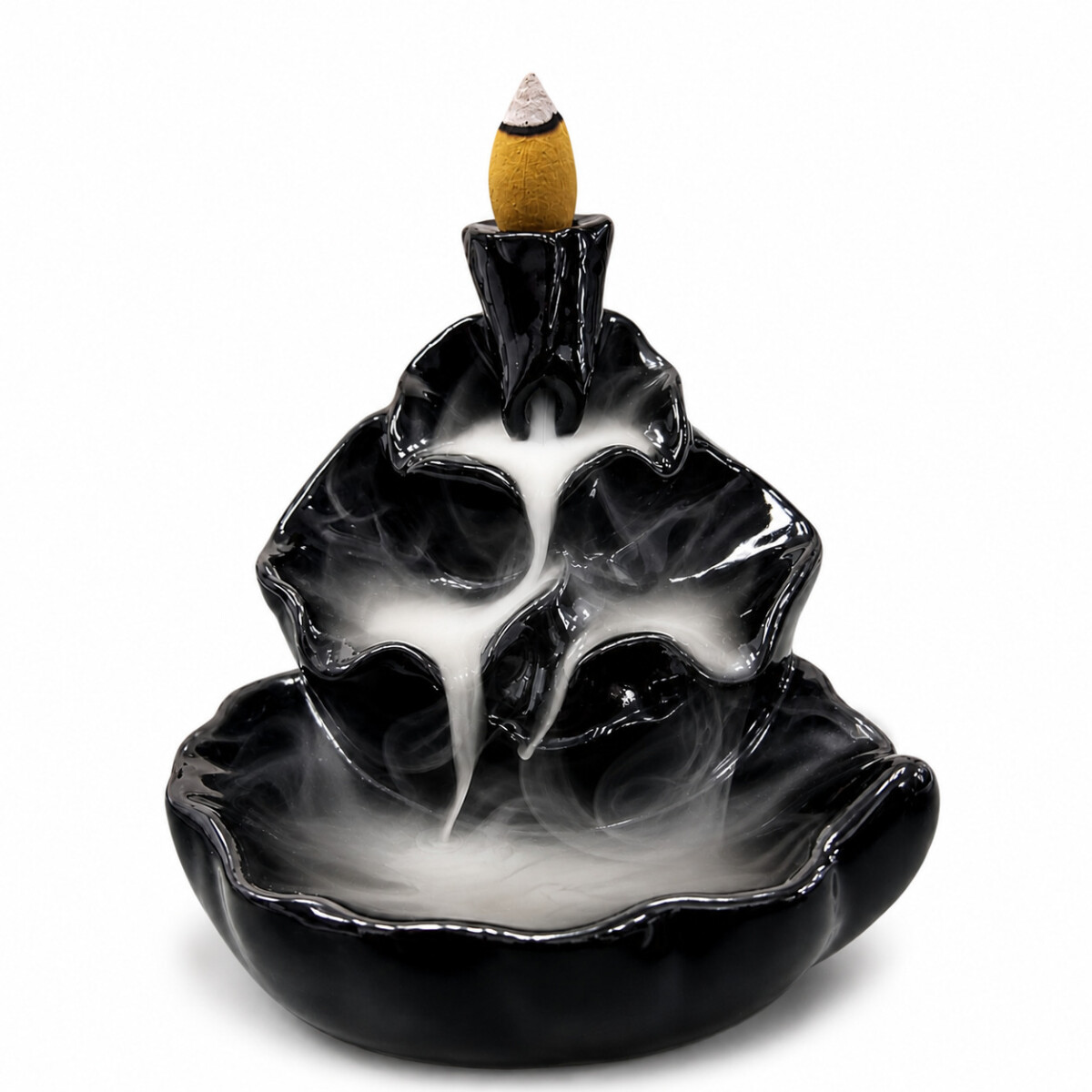Fuente de humo con 12 conitos 
