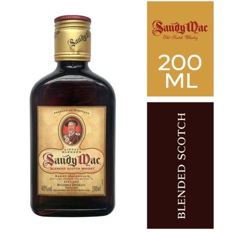 Petaca Whisky Sandy Mac 200 Cc Escocés 001