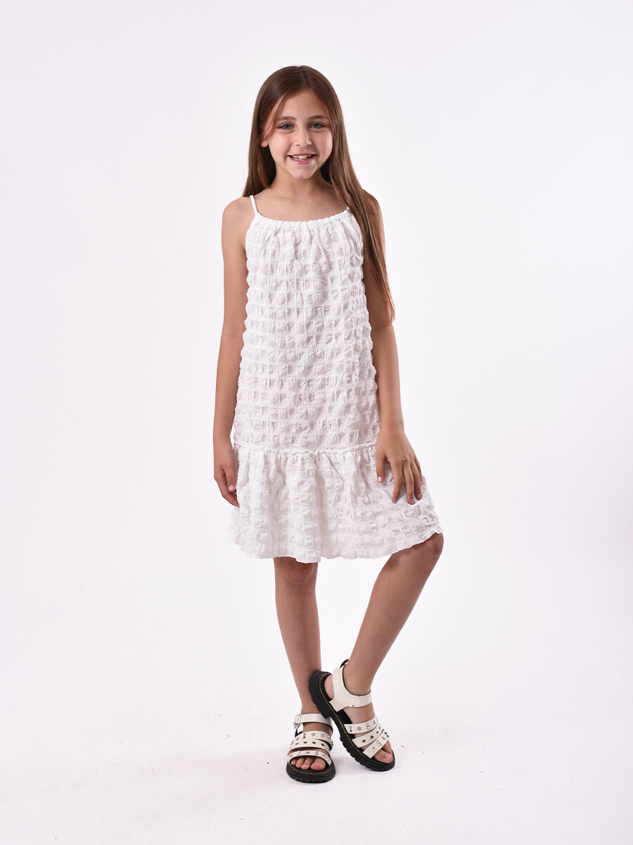 VESTIDO LAURA - BLANCO 