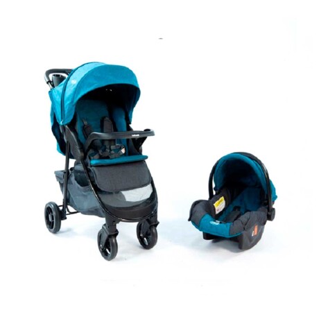 Coche Bebesit Sienna Travel System 3 Posiciones AZUL