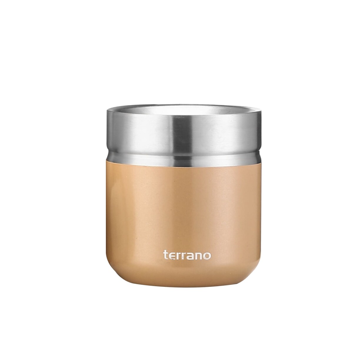 MATE TERRANO ACERO FOLKIE - DORADO 