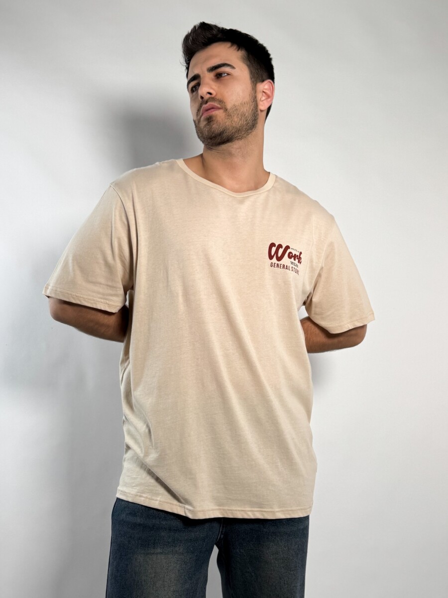 Remera Ponce - Beige 