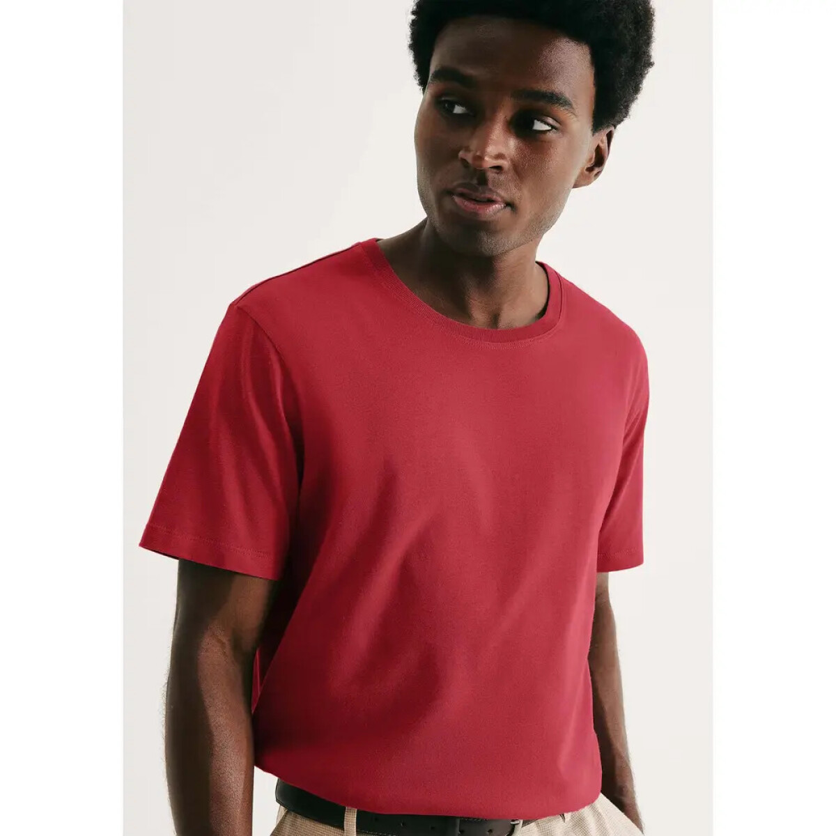 CAMISETA MM MASC - VERMELHO ESCURO 