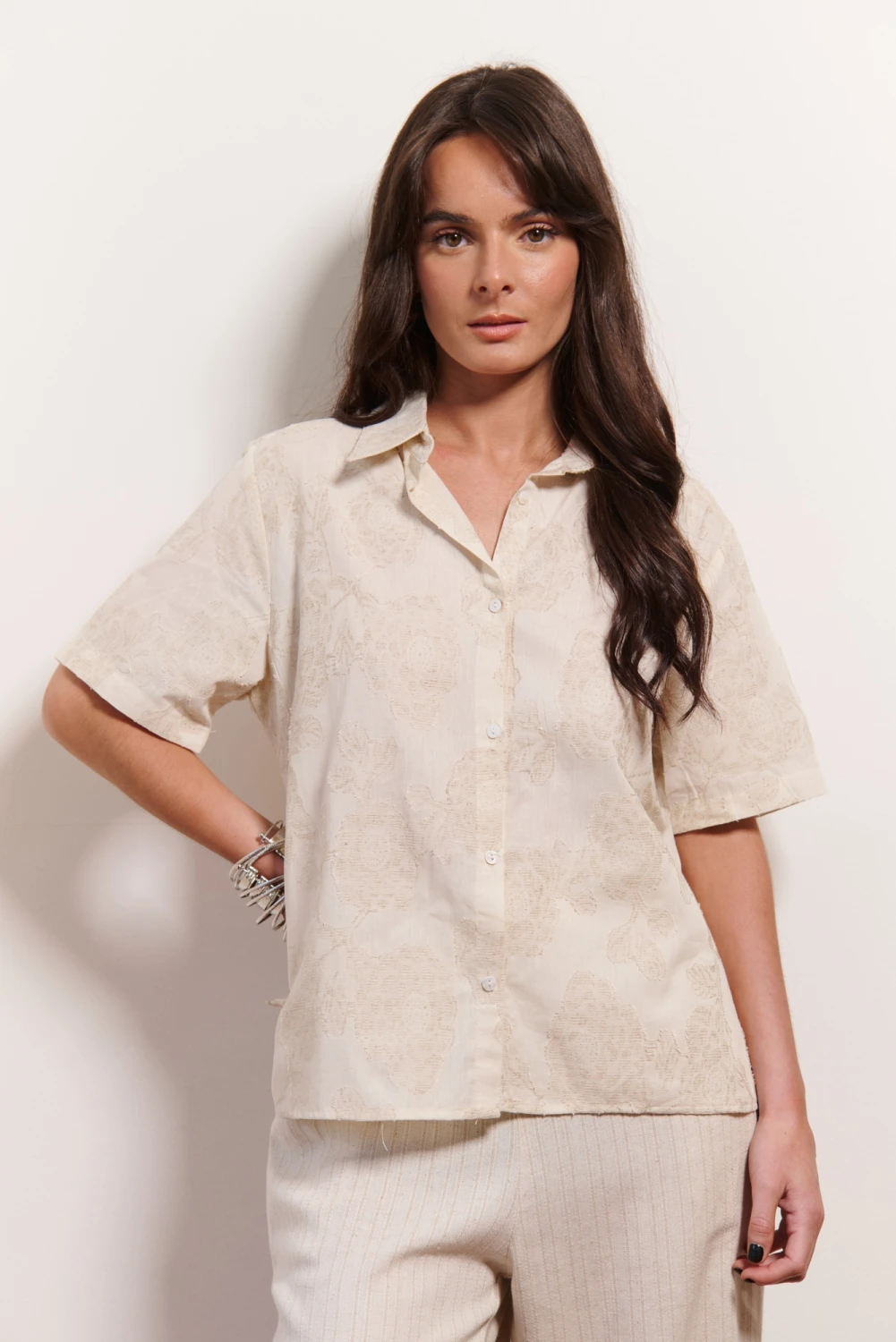 CAMISA BRENDA beige 3