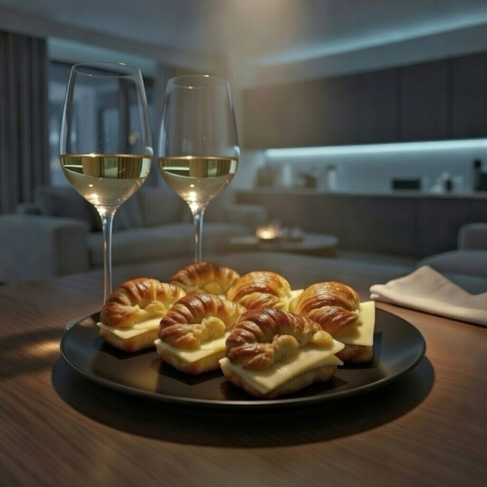 6 Medialunitas de Queso 6 Medialunitas de Queso