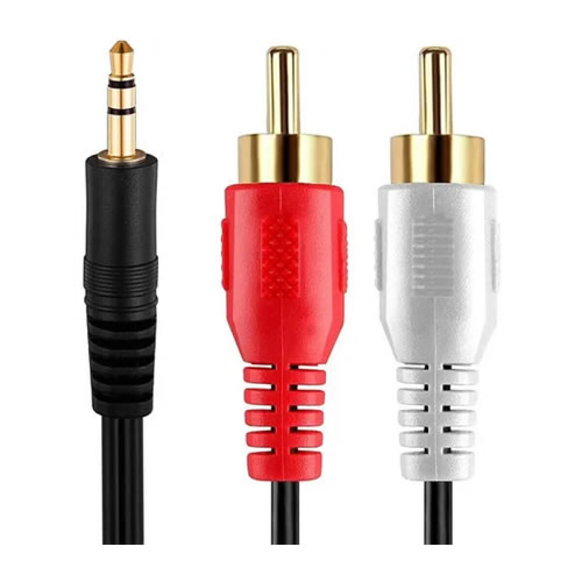 Cable de audio spica a 2 RCA - 1,5 metros 