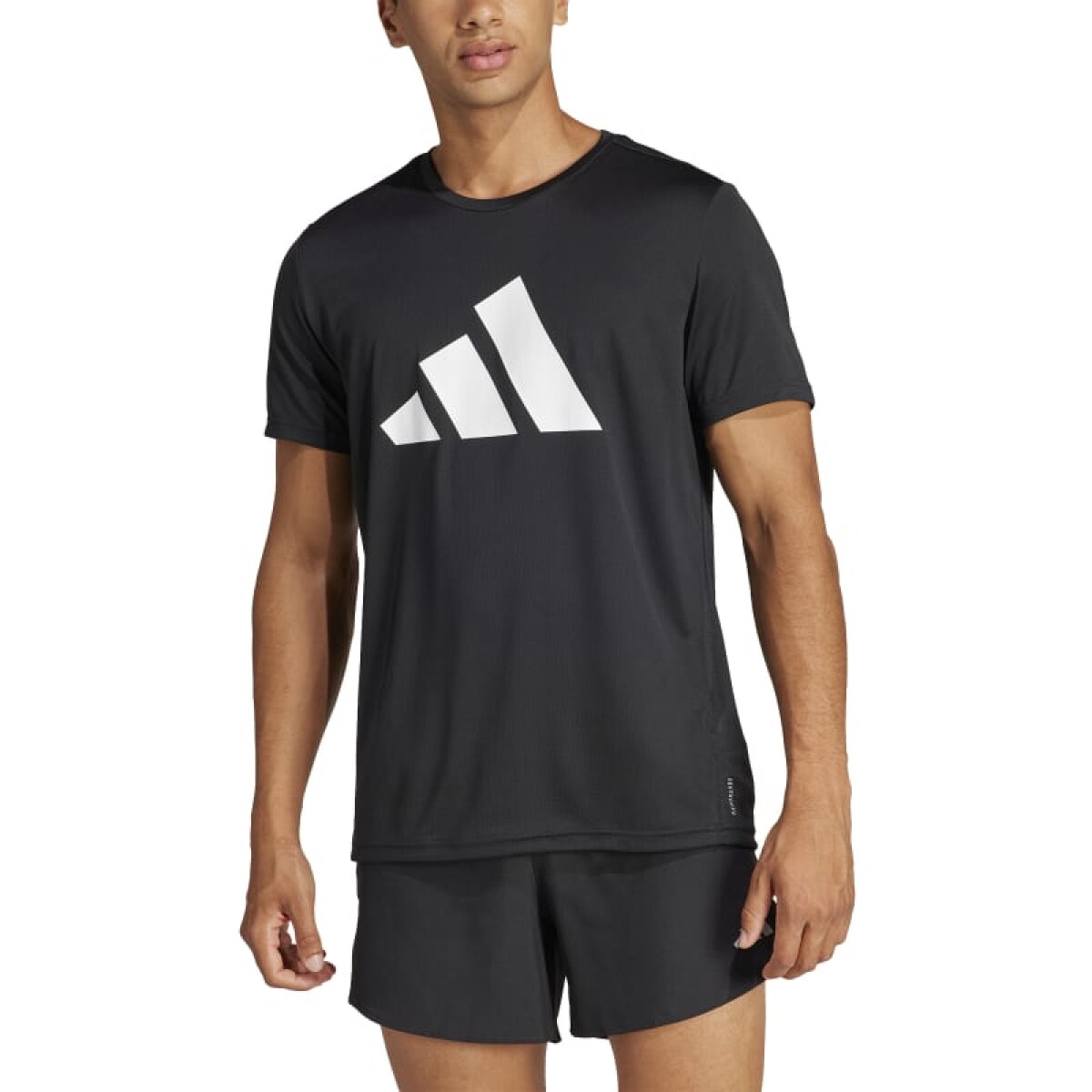 Remera Adidas Run It - Negro 
